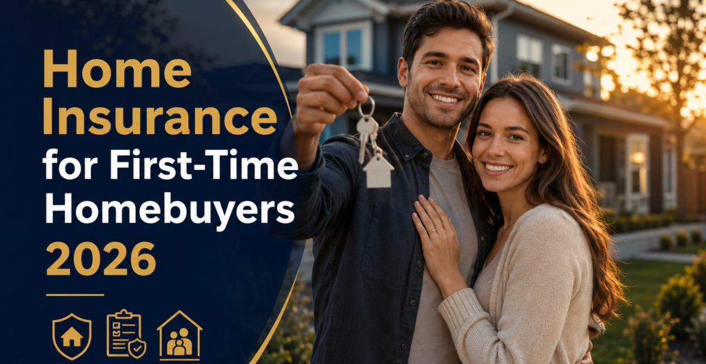 Home insurance for first-time homebuyers 2026 guide