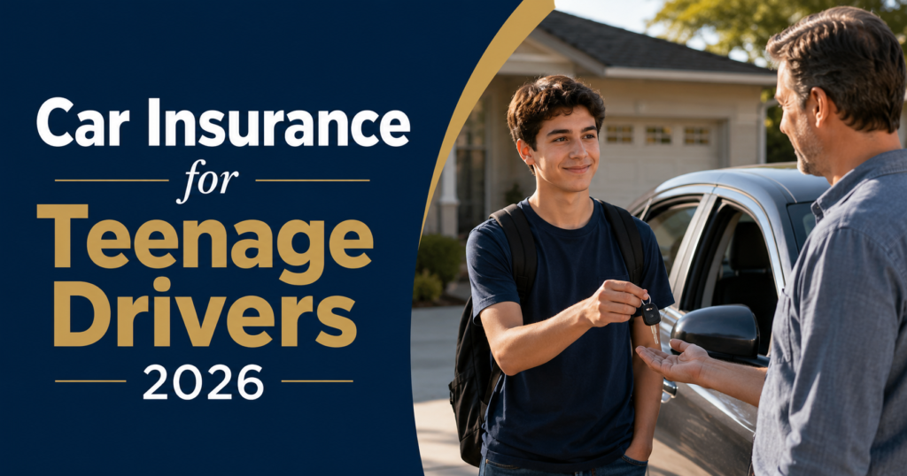 Car insurance for teenage drivers 2026 guide