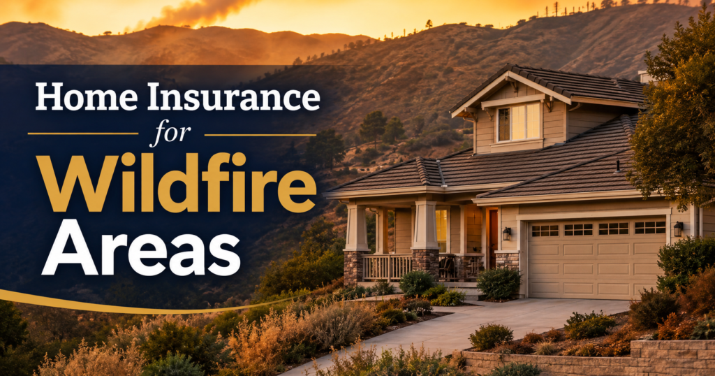 Home insurance for wildfire areas guide 2026