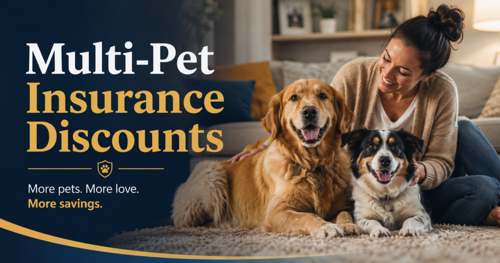 Multi-pet insurance discounts guide for households with multiple pets