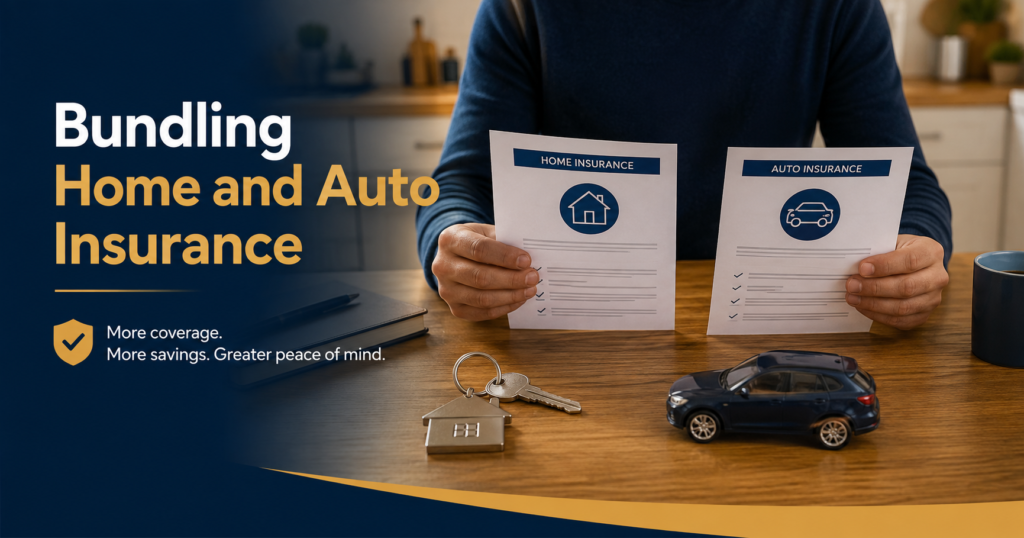 Bundling home and auto insurance savings guide