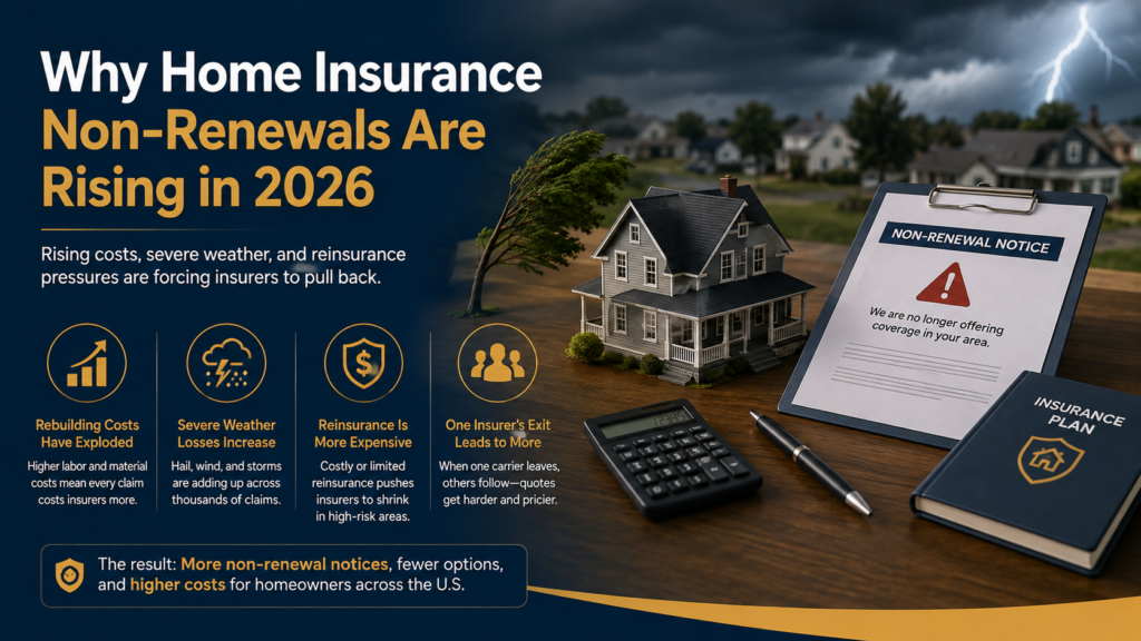 Home Insurance Non-Renewals Rising